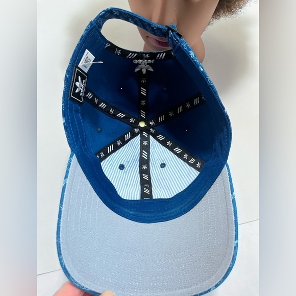 ADIDAS Logo Baseball Hat Adjustable Strap - Picture 10 of 15